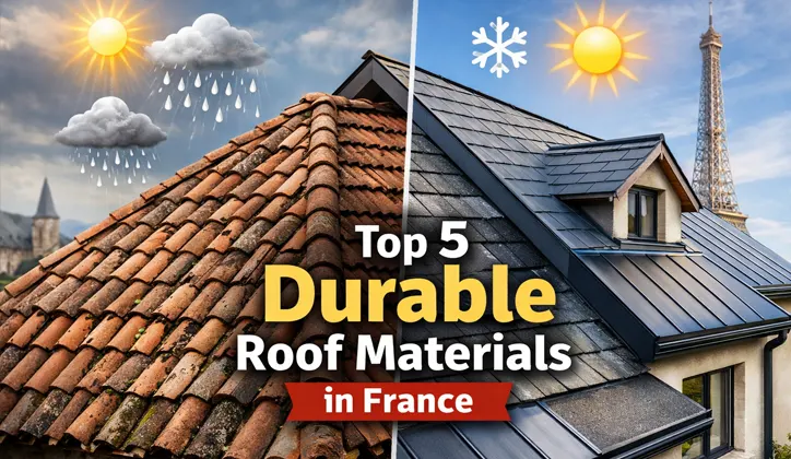Top 5 Most Durable Roof Materials for French Homes